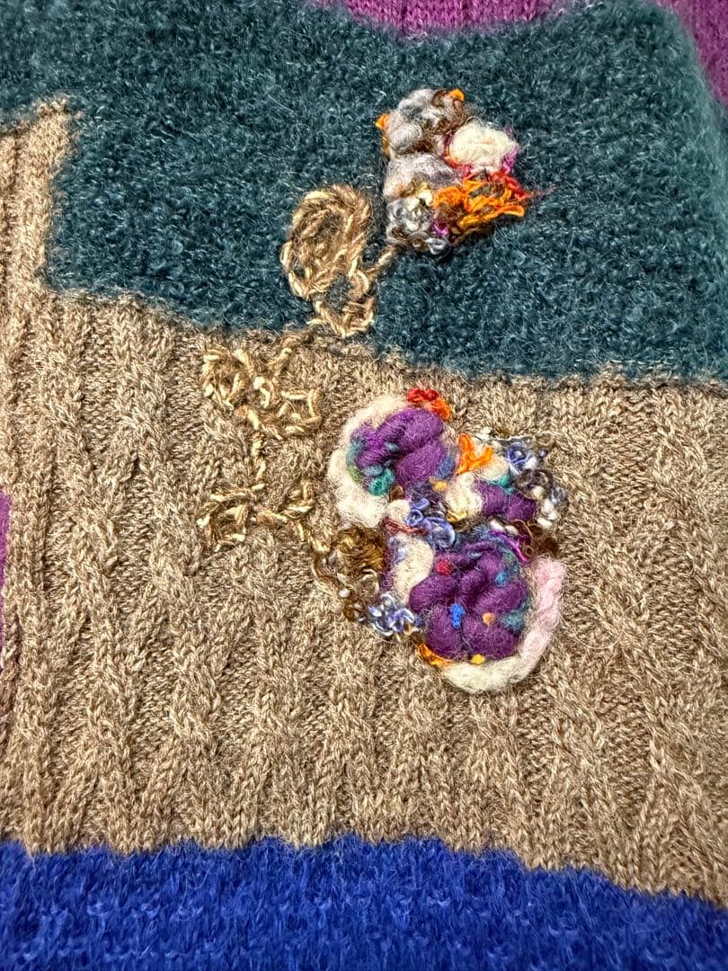 新品☆ニットワンピース☆佐藤繊維☆フリーサイズ☆定価3.9万+税