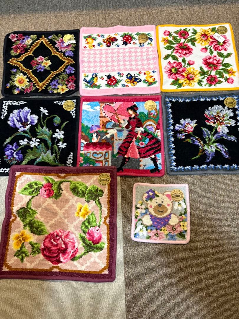 フェイラー　FEILER ハンカチ8枚セット