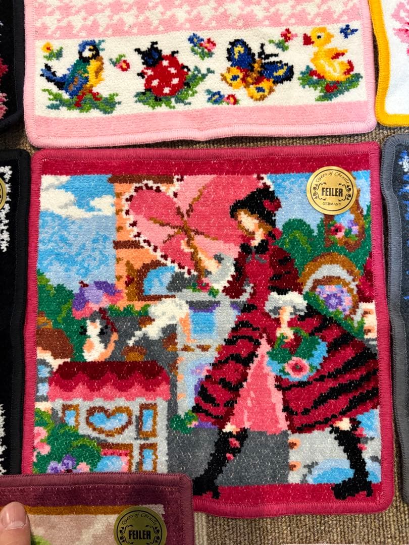 フェイラー　FEILER ハンカチ8枚セット