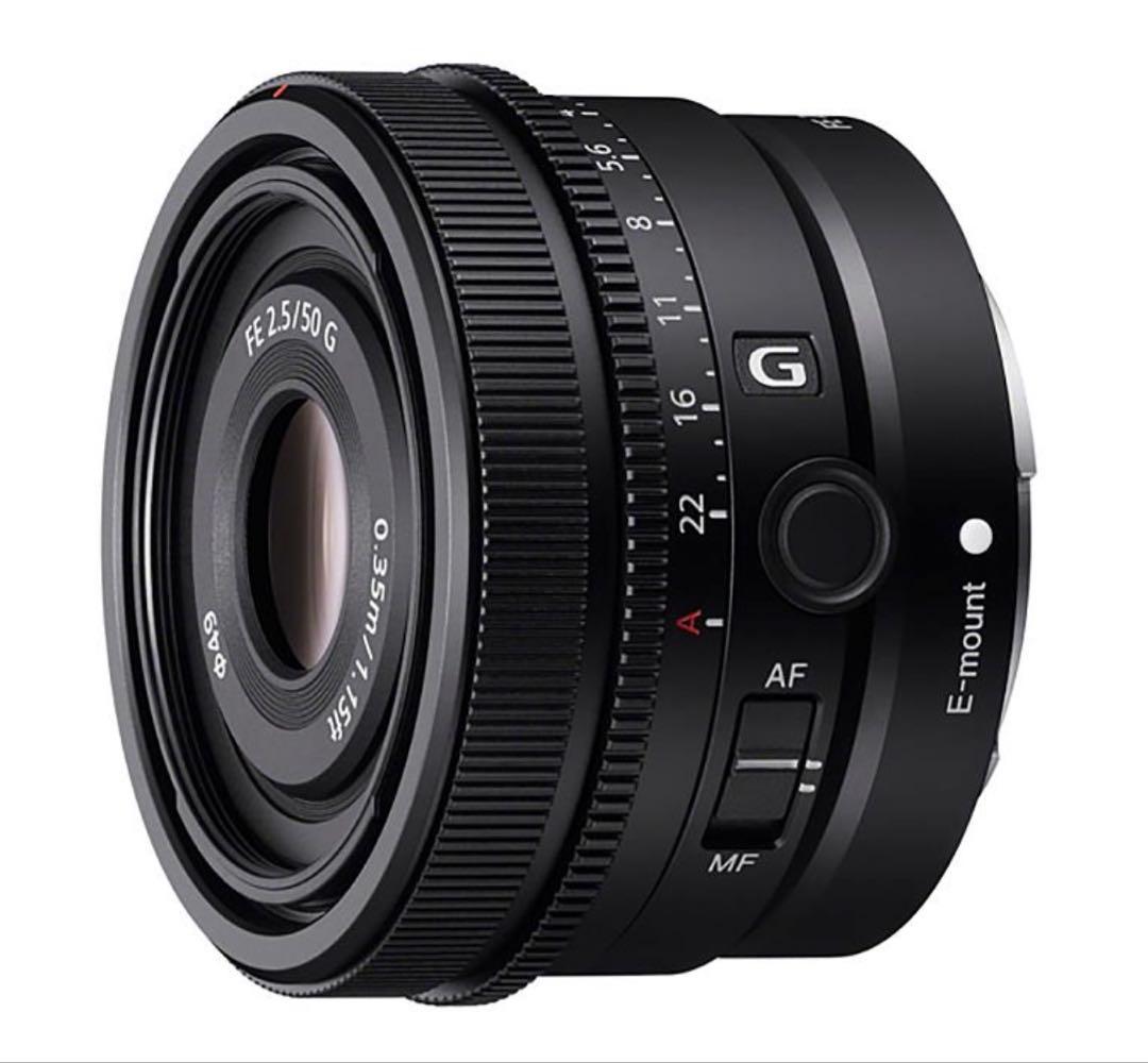 美品☆ ほぼ未使用 レンズ SONY FE 50 F2.5G SEL50F25G