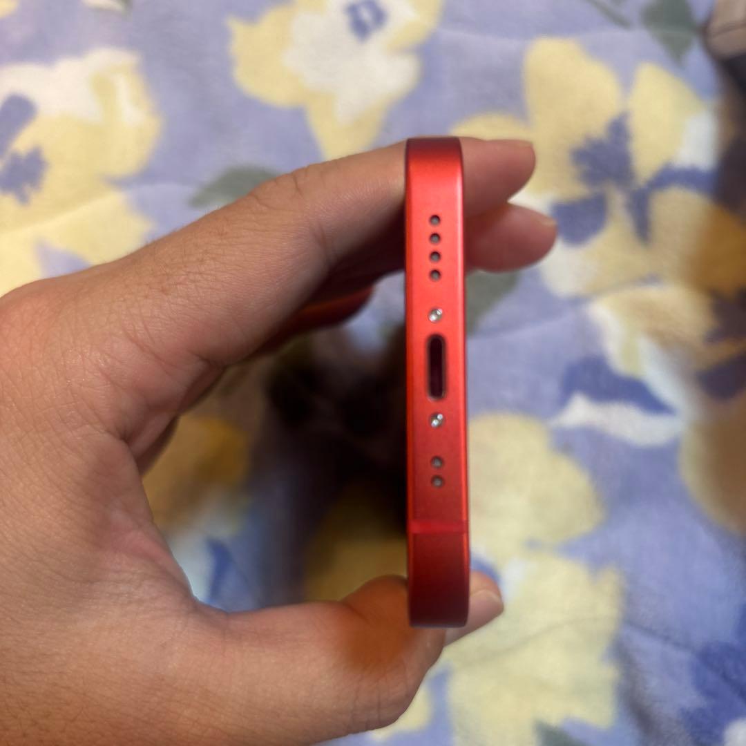 【美品修理歴なし】iPhone 12miniレッド スマートフォン 本体64GB