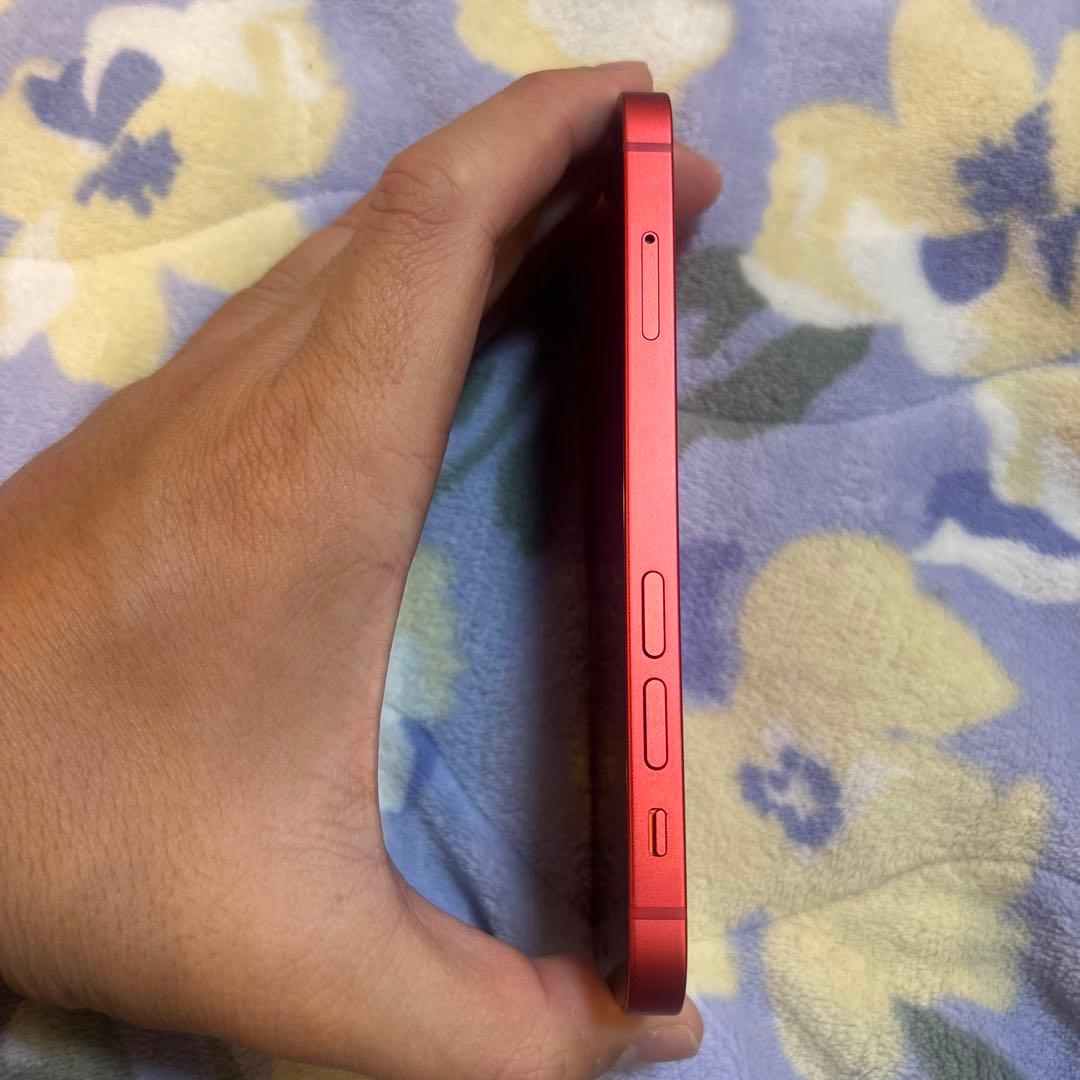 【美品修理歴なし】iPhone 12miniレッド スマートフォン 本体64GB