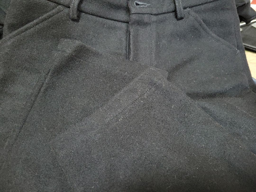 ザ・リアルマッコイズ　ウールパンツ　W28(76cm) NAVY