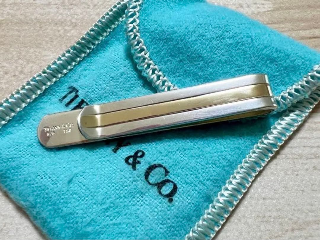 ▼期間限定値下げ【美品】ティファニー／Tiffany & Co. ネクタイピン
