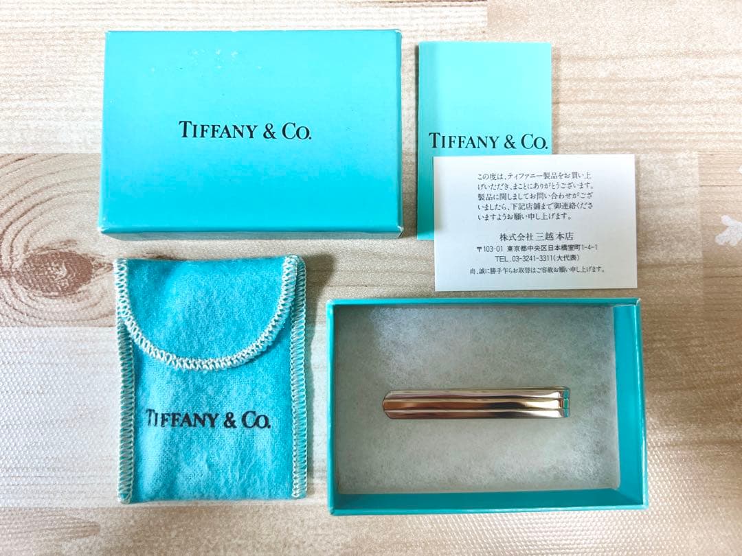 ▼期間限定値下げ【美品】ティファニー／Tiffany & Co. ネクタイピン