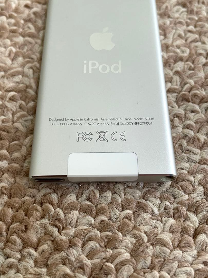 美品 動作確認済 iPod nano 第7世代 シルバー Bluetooth