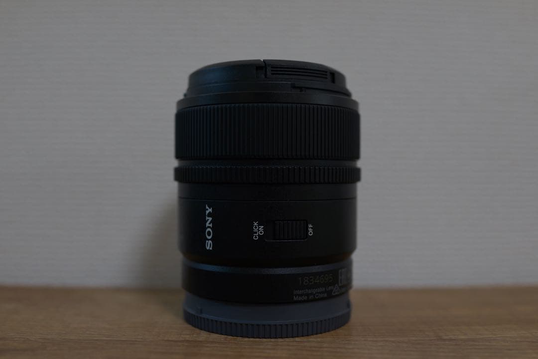 【しん】SONY E 15mm F1.4 G レンズ