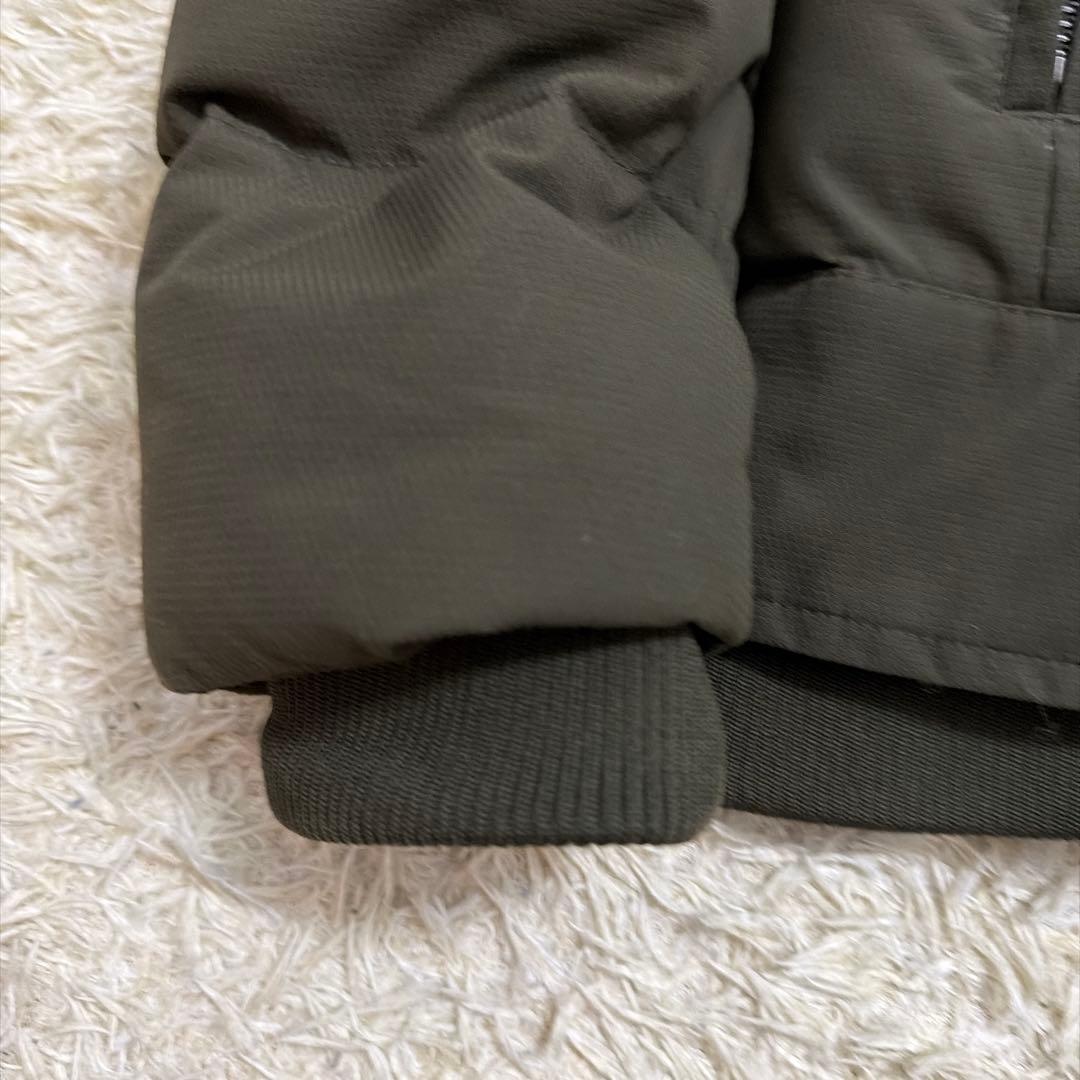 AKM Contemporary ダウンジャケット M カーキ 美品 フード付