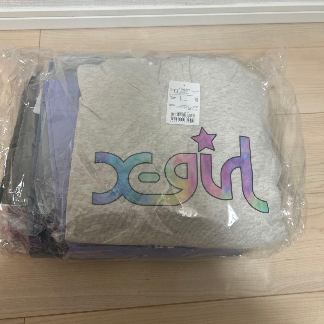 新品　140cm 2026年　福袋　エックスガール　X-girl ハッピーバッグ