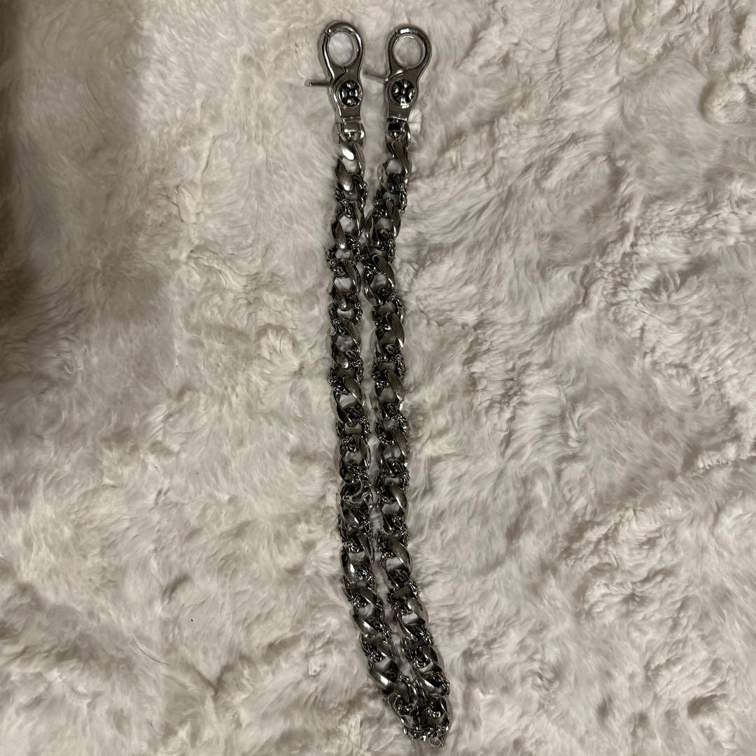 ウォレットチェーン　シルバー