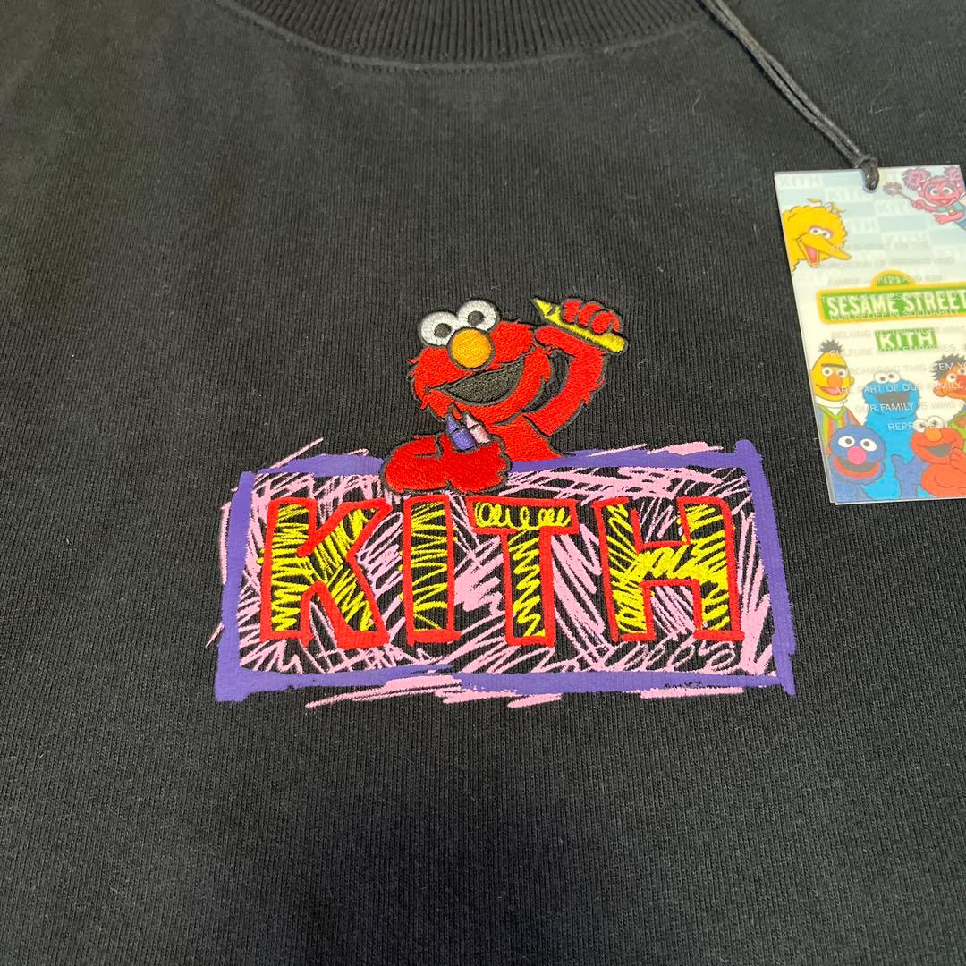 トップス Kith Sesame Street Elmo Nelson Crewneck