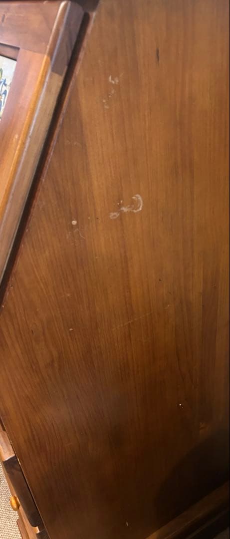 希少廃盤品　スペインタイル　ライティングビューロ　カントリー　バレンシアパイン