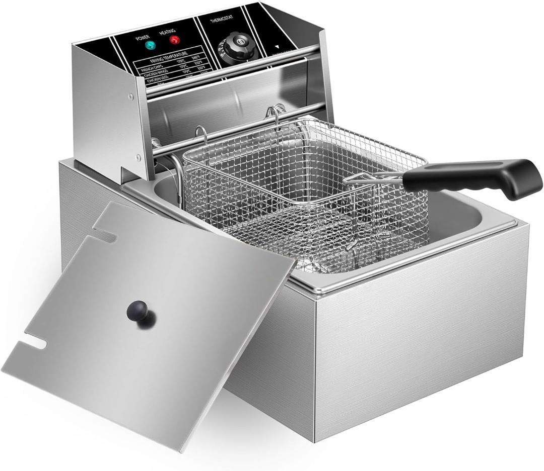 業務用 電気フライヤー 6L