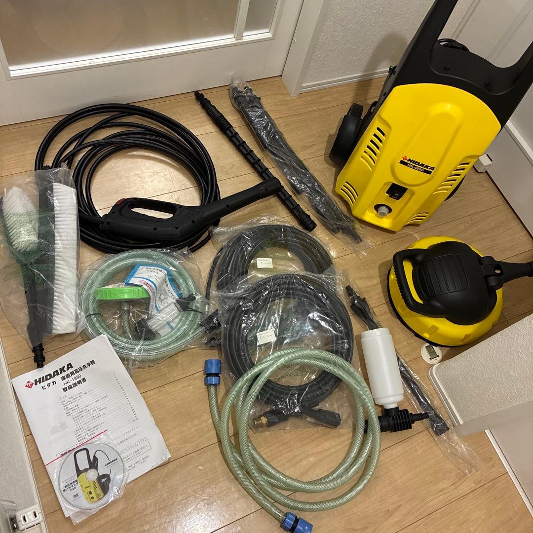 高圧洗浄機 HIDAKA ヒダカ HK-1890 60Hz スペシャルセット