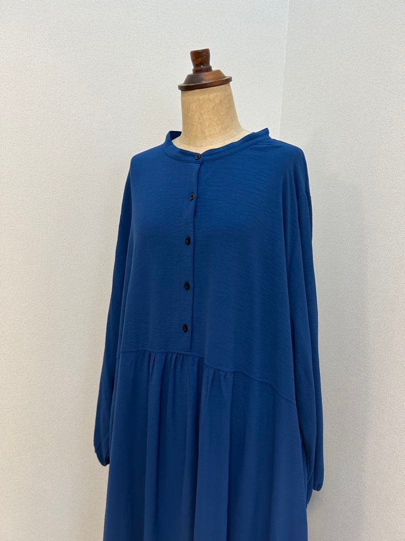 【新品タグ付き】アズノウアズオオラカ 着回しグーのギャザーワンピース　19号