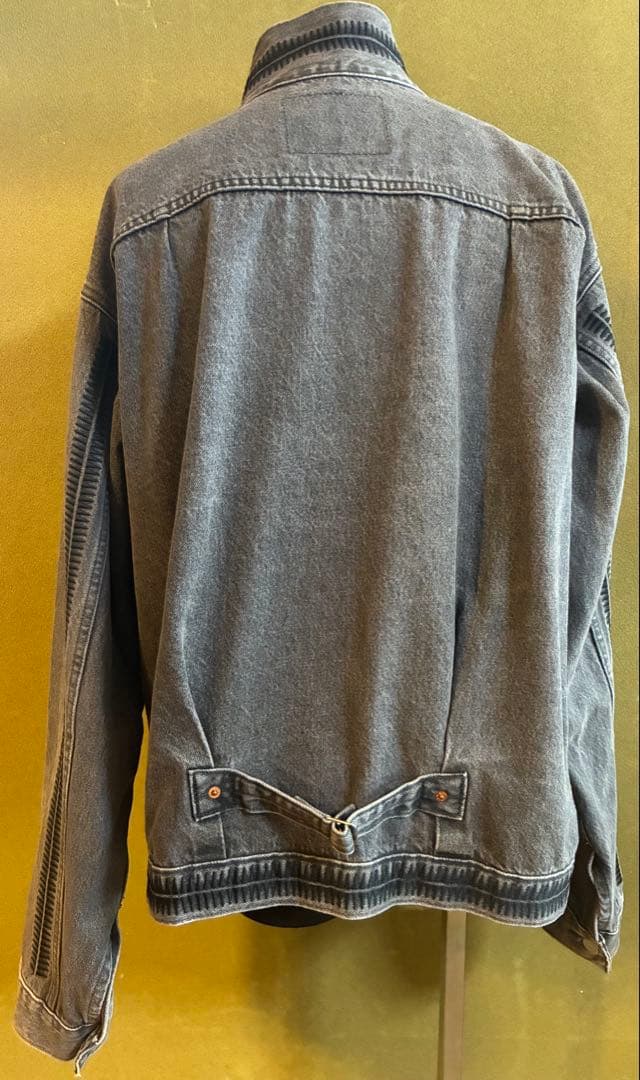 アンダーカバー　リーバイス　グレー デニムジャケット XXL