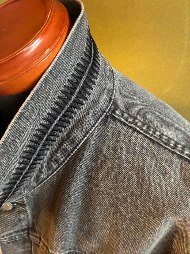 アンダーカバー　リーバイス　グレー デニムジャケット XXL