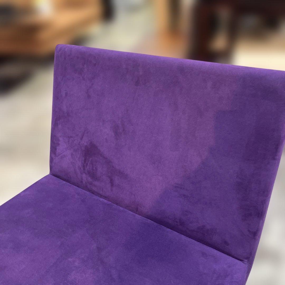 【FLANNEL SOFA】◇PENTA 900 Chair◆紫◇程度良好◆