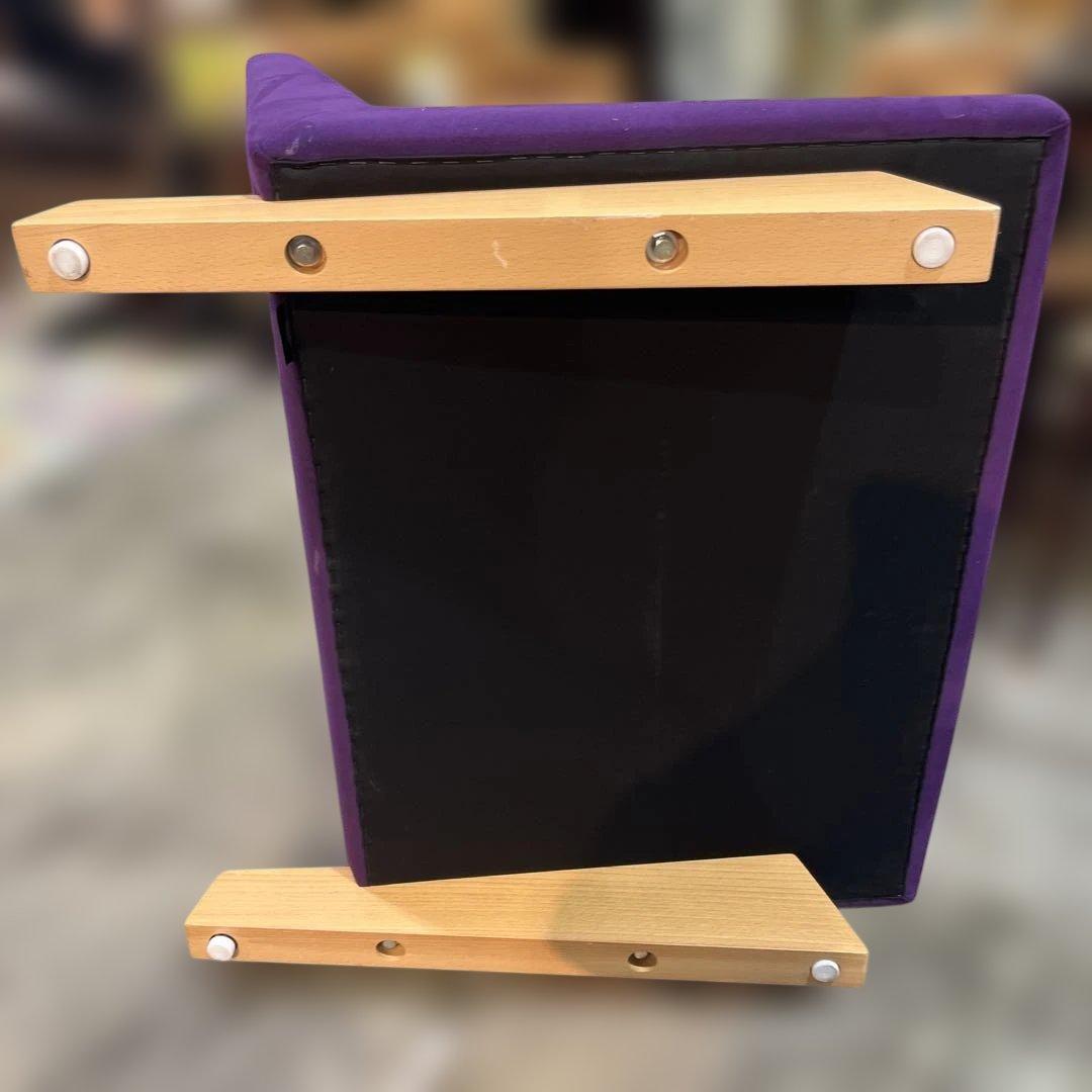 【FLANNEL SOFA】◇PENTA 900 Chair◆紫◇程度良好◆