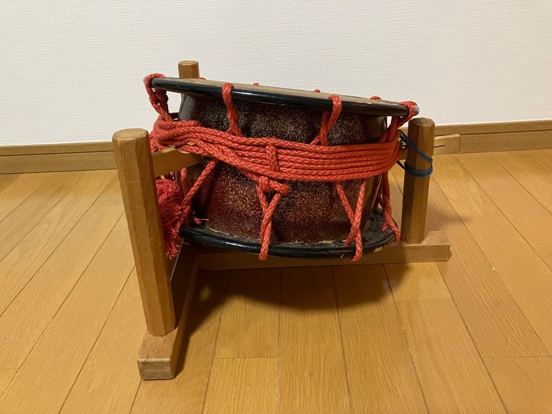 和太鼓 直径約34.5cm バチ3本付き
