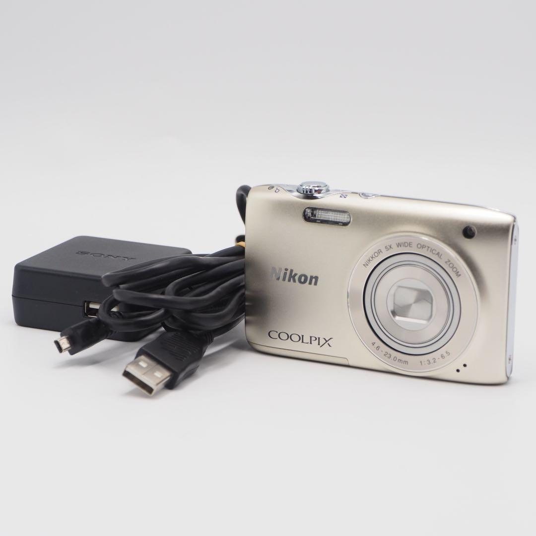 デジタルカメラ Nikon COOLPIX S3100 動作確認済み