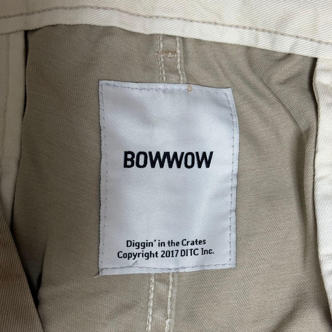 BOWWOW ペイントチノパンツ L
