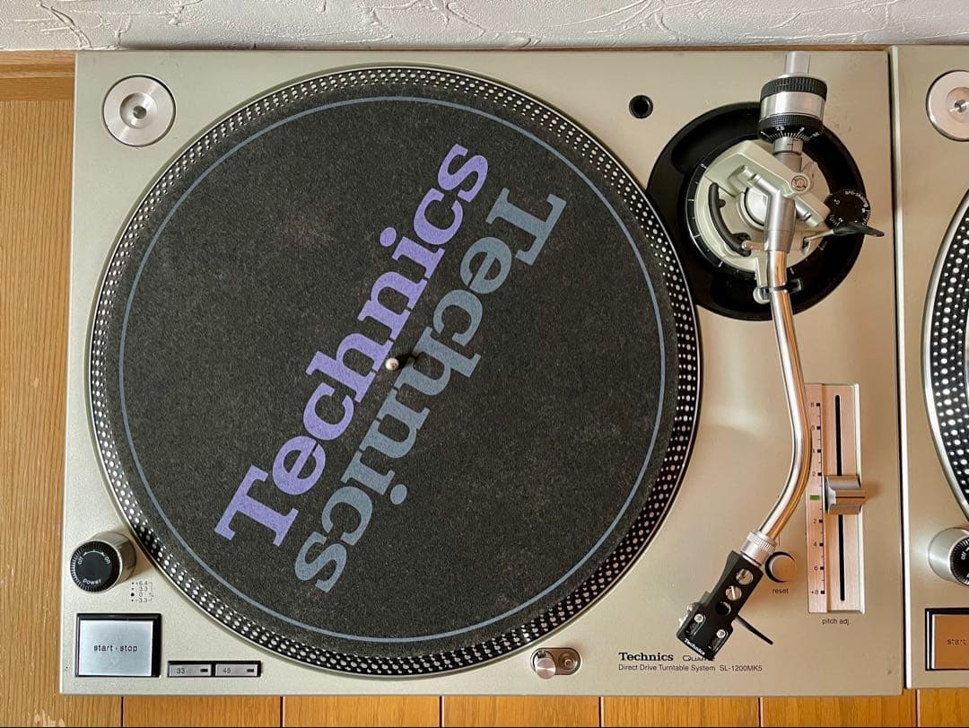 Technics SL-1200MK5 ターンテーブル2台セット 針つき