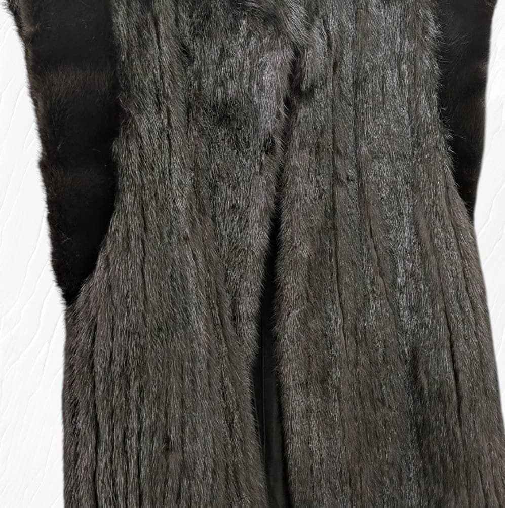 【未使用】SAGA MINK JINDO サガ ミンク 高級 毛皮 ベスト Ｍ