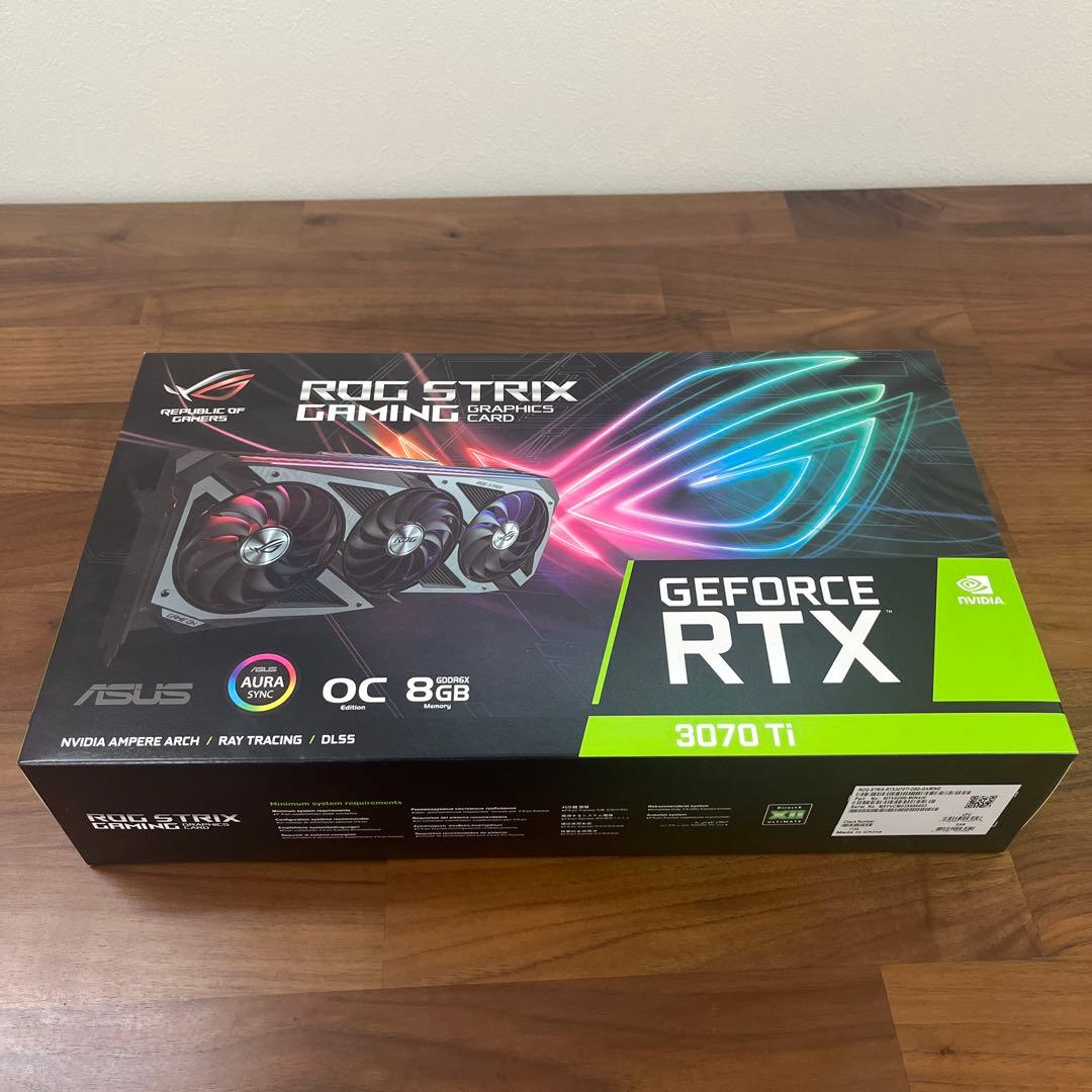 グラフィックボード・グラボ・ビデオカード ASUS ROG Strix NVIDIA GeForce RTX 3070Ti