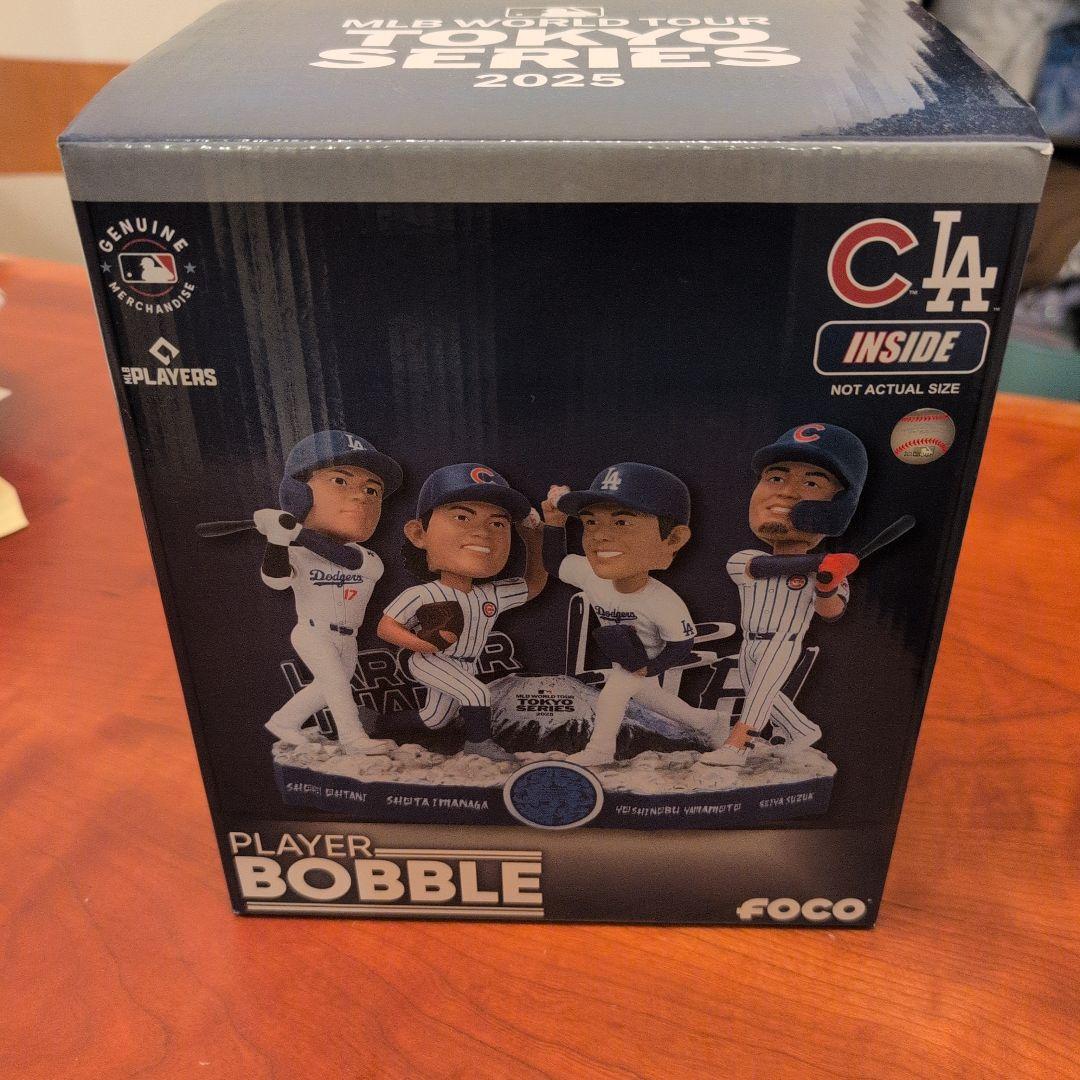 限定！ボブルヘッド4体セット　MLB東京シリーズ