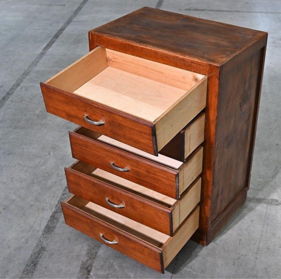 英国ビンテージ ソレント社 サイドチェスト パイン材 ミッドセンチュリー 収納