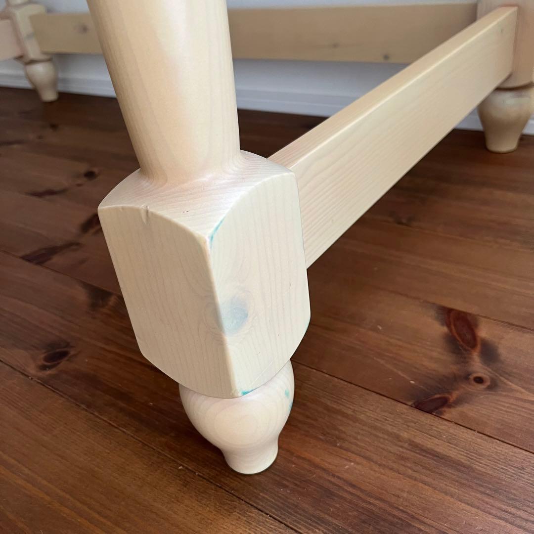 学習机　ナチュラル　木製　脇机