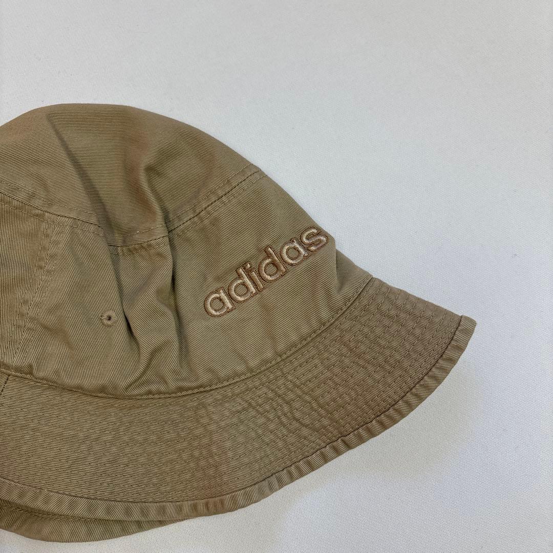 00s adidas バケットハット　ハット　ビンテージ　古着　帽子　y2k