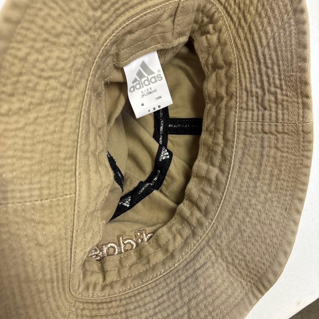 00s adidas バケットハット　ハット　ビンテージ　古着　帽子　y2k