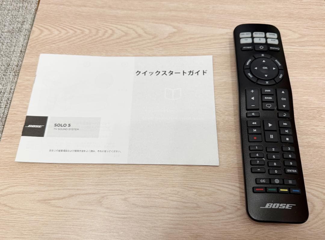 BOSE solo5 サウンドバー