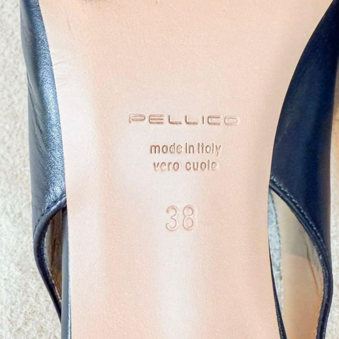 【美品】PELLICO ペリーコ ストラップサンダル 38 オープントゥ 38