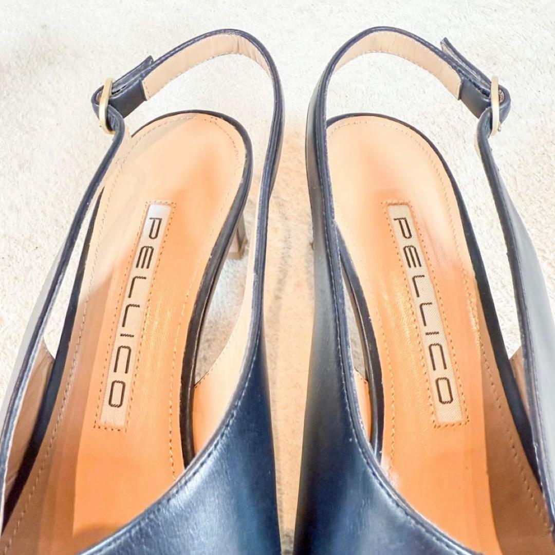 【美品】PELLICO ペリーコ ストラップサンダル 38 オープントゥ 38