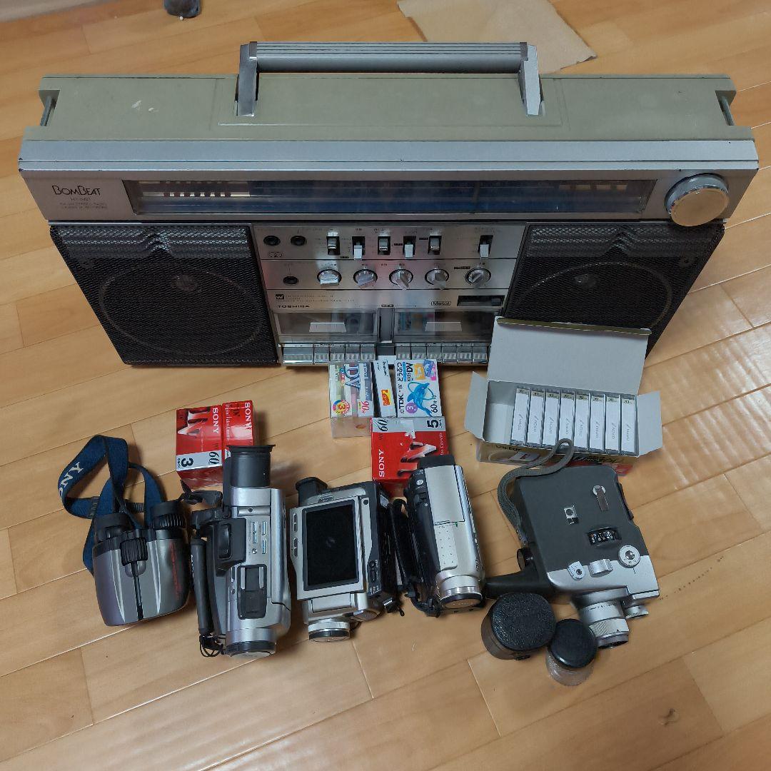 ラジカセ　カメラ等　ジャンク品