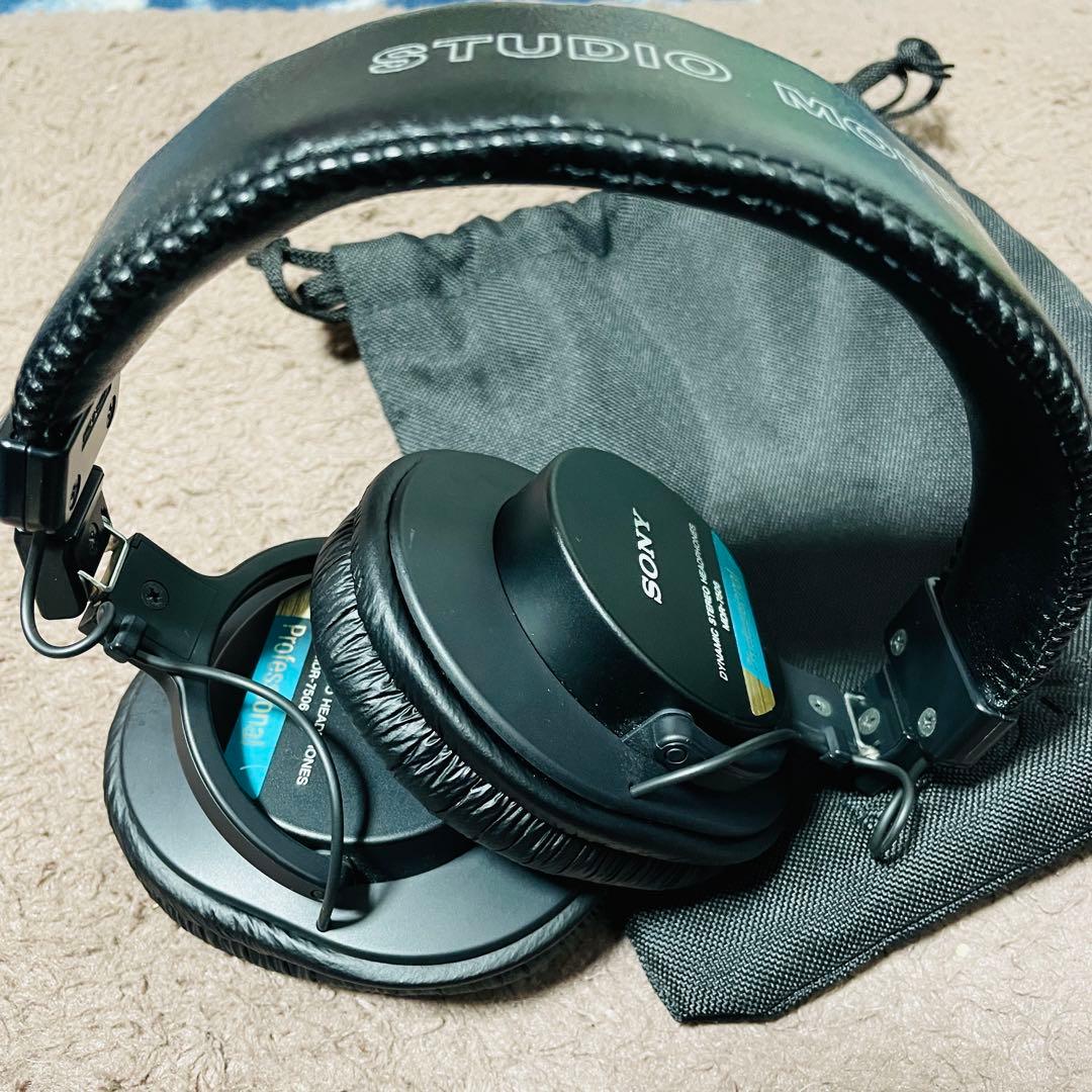 ★MDR-7506 SONY 改造品 モニターヘッドフォン