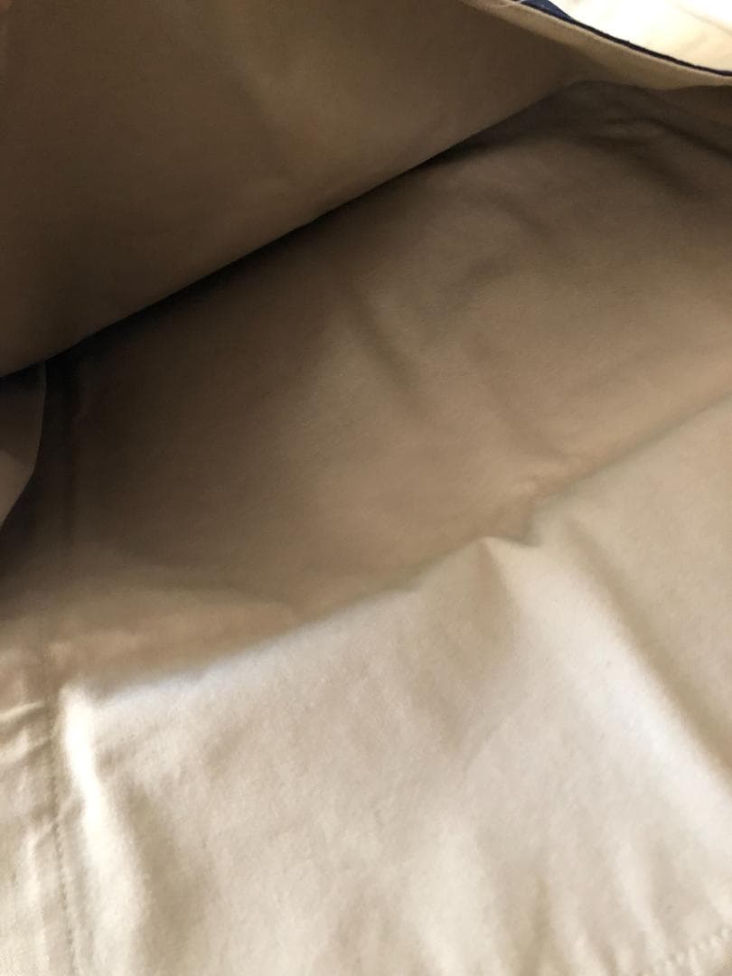 お値下げ！エルメス☆　タピドセル　ラージ☆　ネイビーベージュ　美品♪