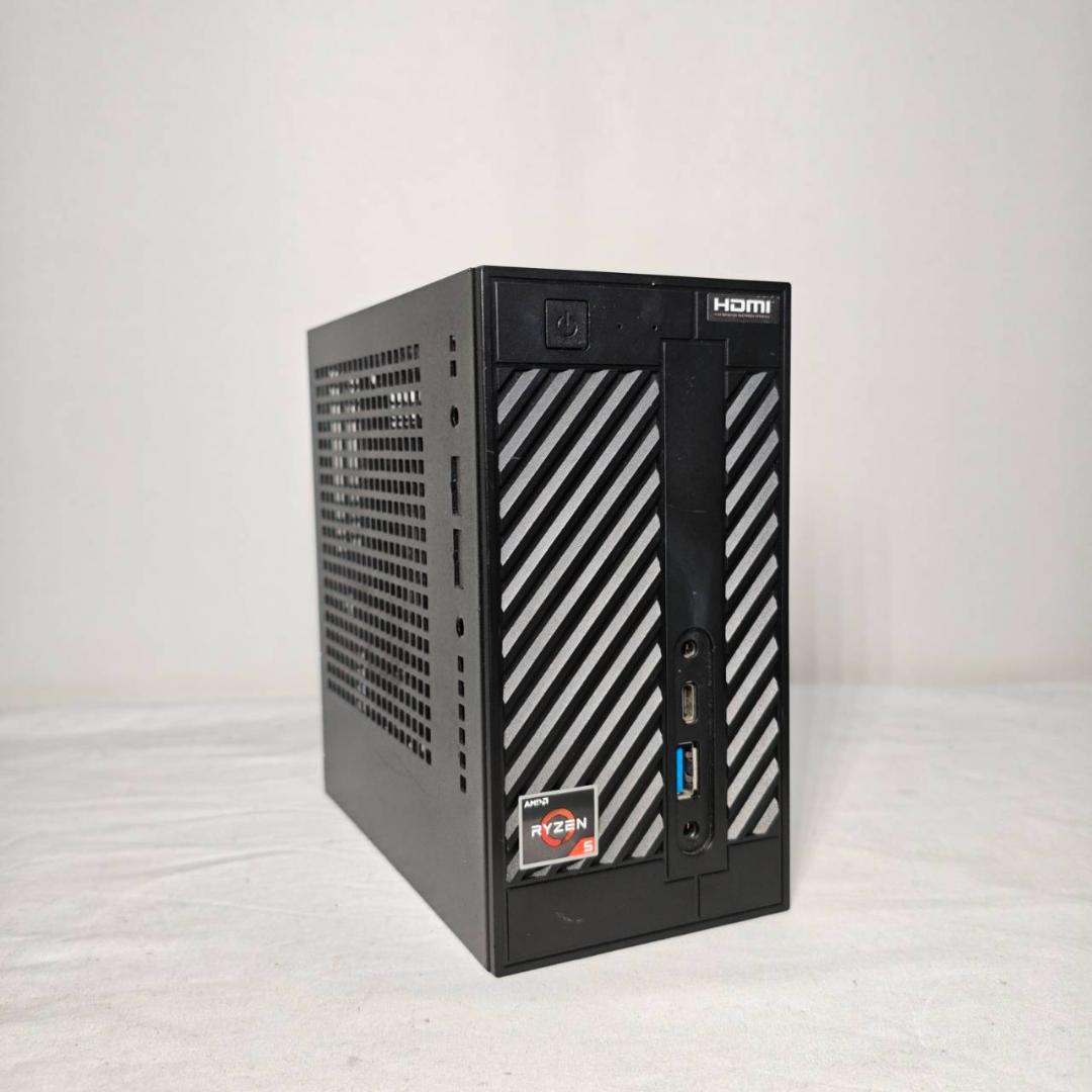 ミニPC/A300/Ryzen5/起動確認済み/ASrock/ベアボーン