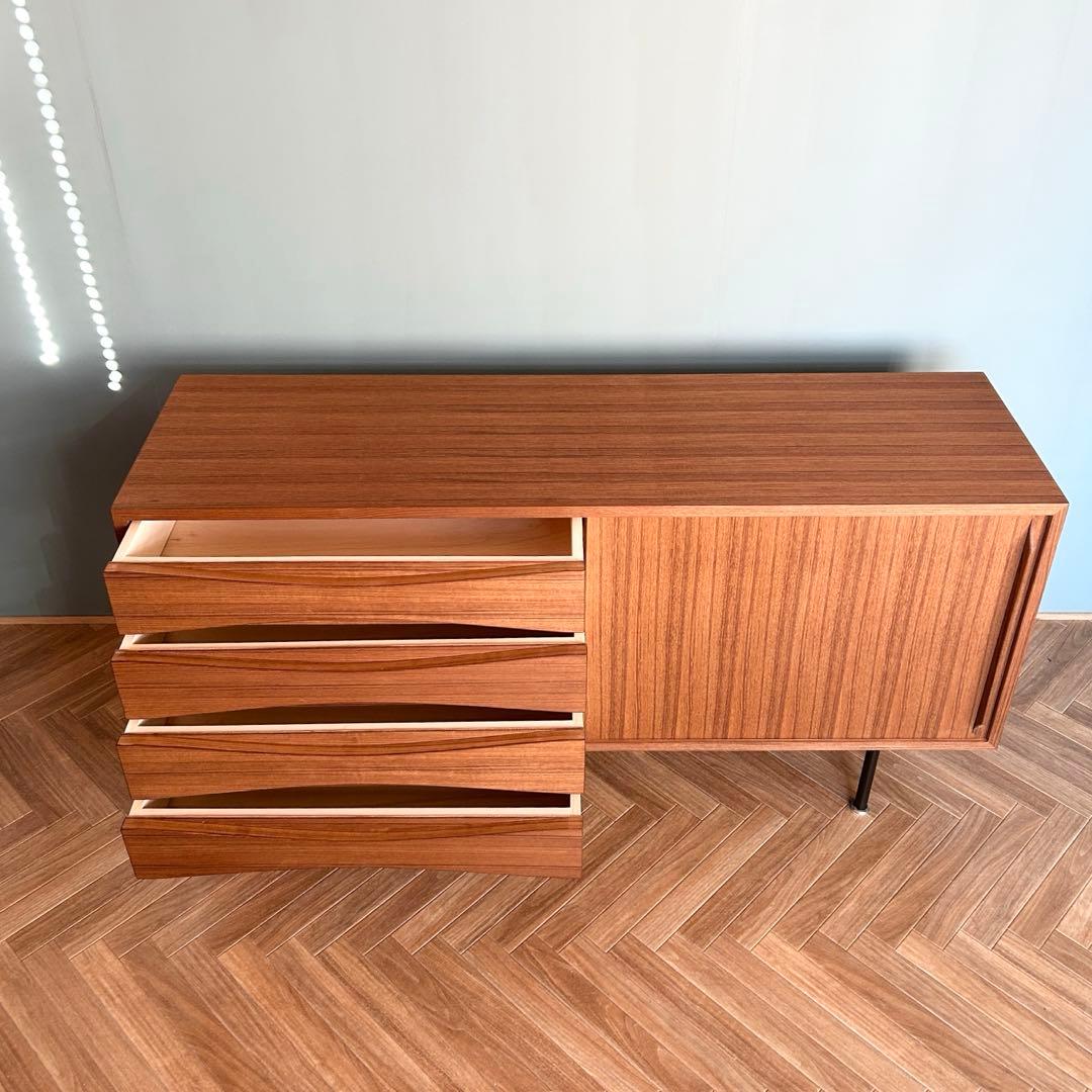 裏*庭様 チーク サイドボード チェスト 北欧 ミッドセンチュリー ビンテージ