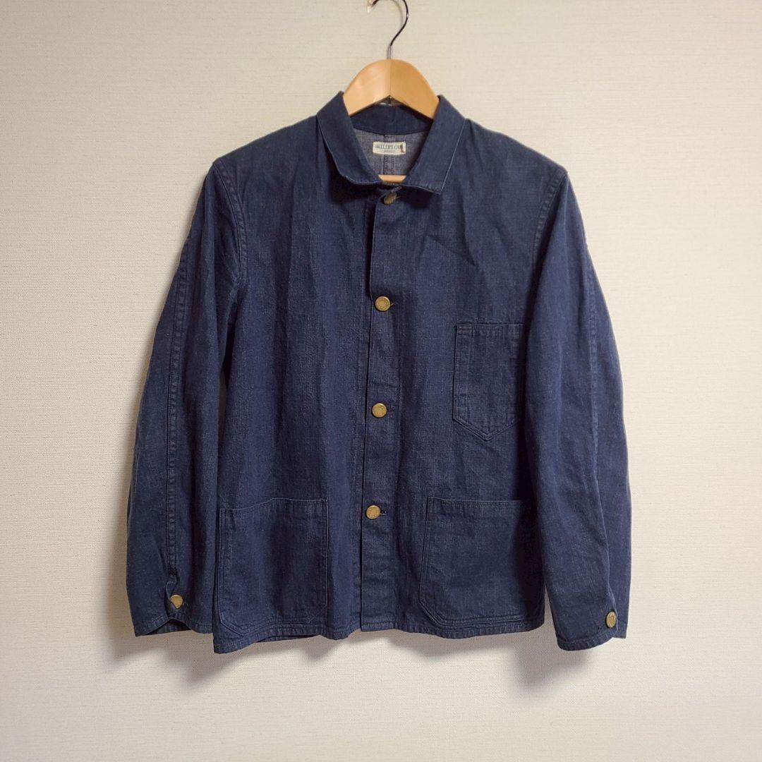 ヘラーズカフェ デニム カバーオール デニムジャケット 羽織 36 ウェアハウス