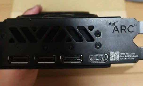 グラフィックボード・グラボ・ビデオカード Intel ARC A770 Limited Edition 16GB