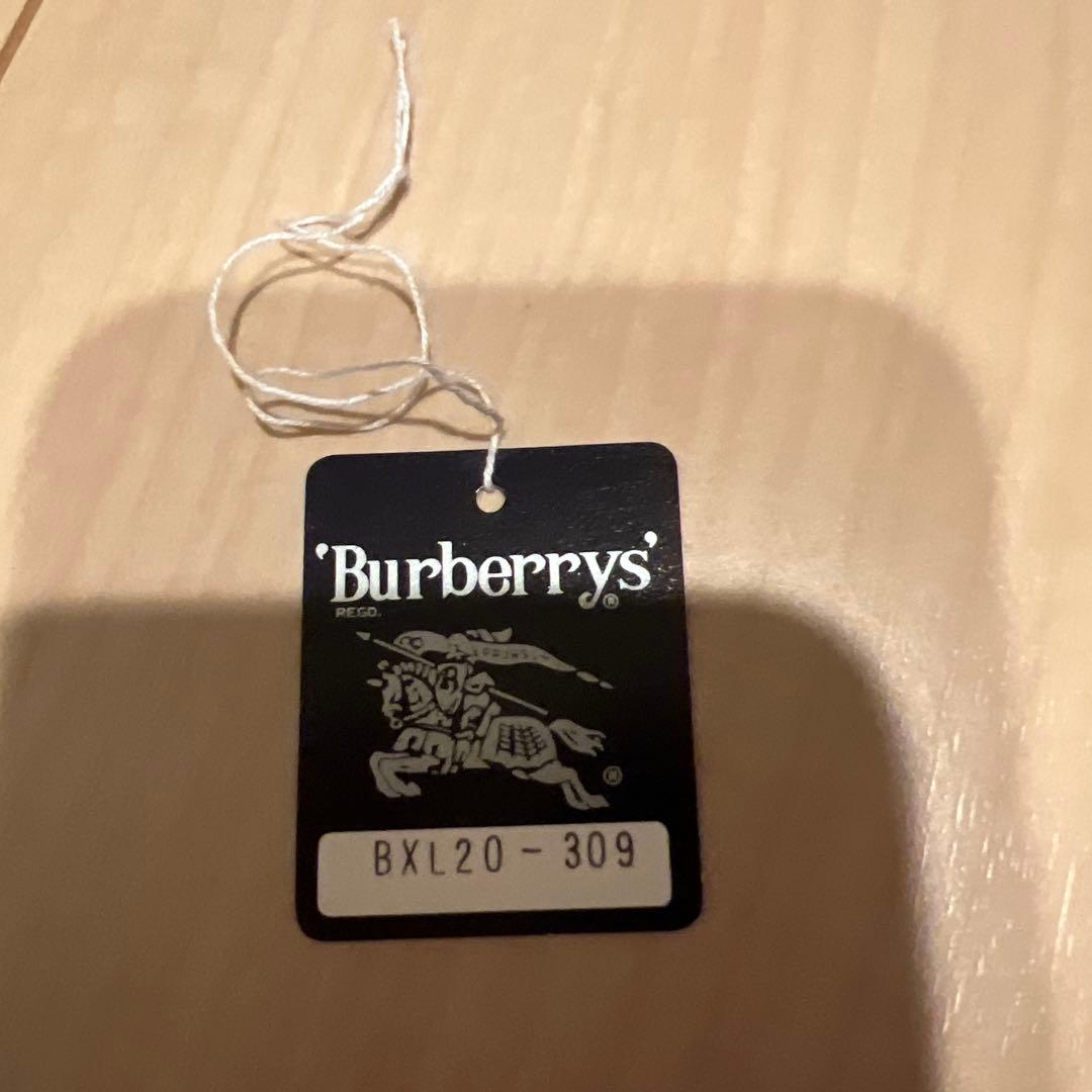 Burberry's チェック柄 レザー名刺入れ