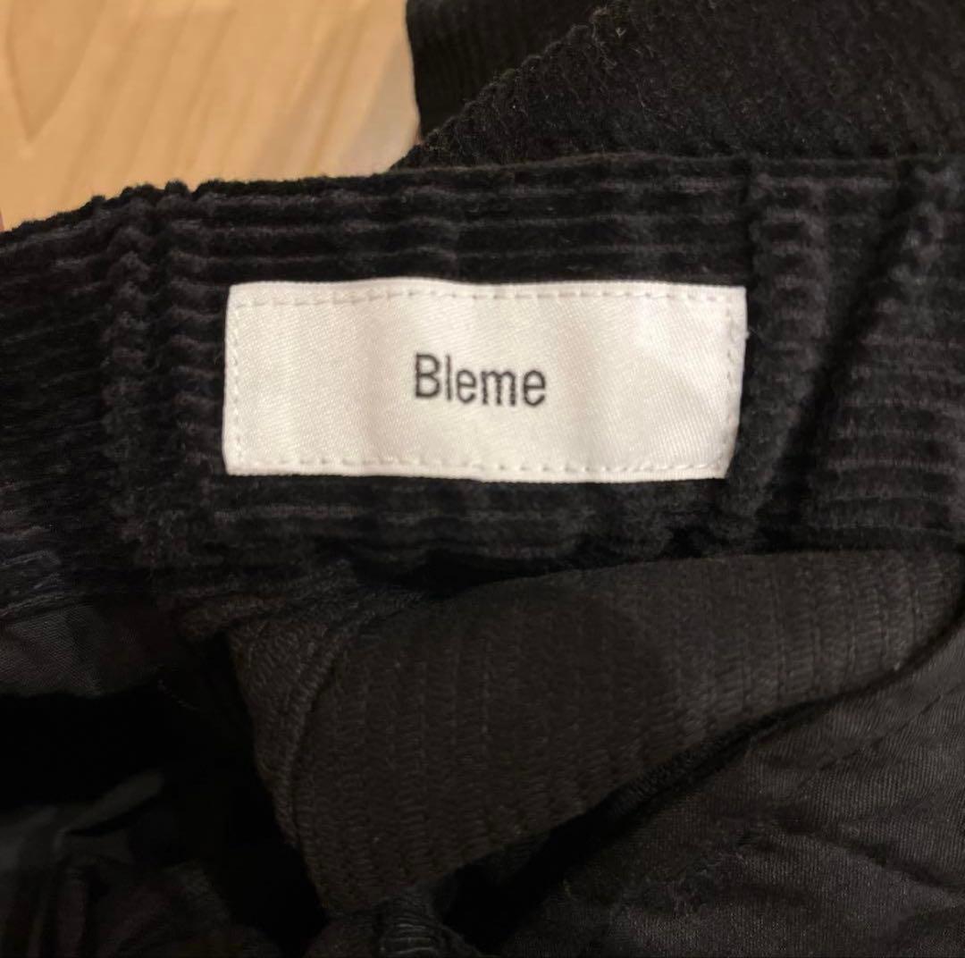 いっちー　Bleme コーデュロイセットアップ　ブラック