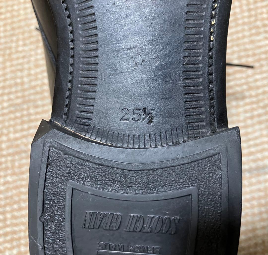 【美品】スコッチグレイン オデッサ チャッカブーツ25.5E＋木製シューキーパー