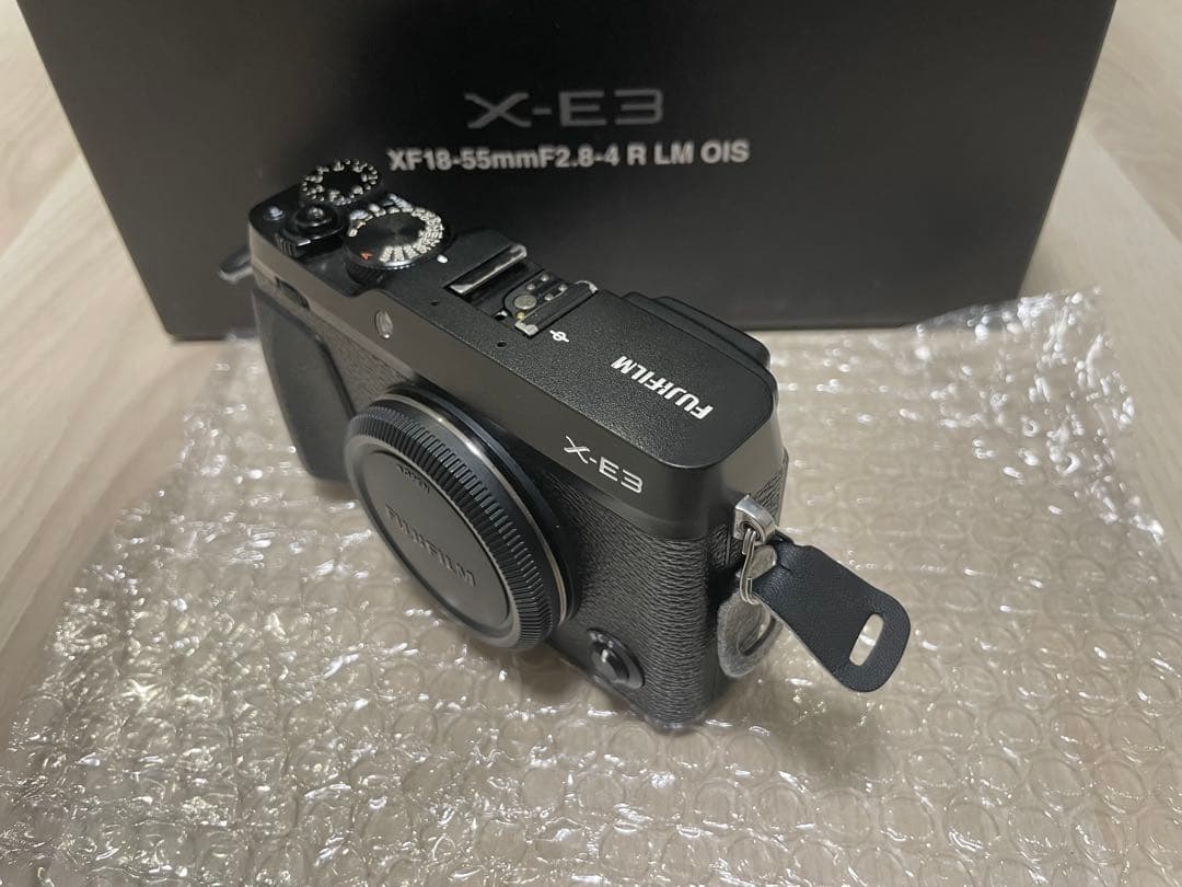 Fujifilm X-E3 ミラーレス一眼 ブラック