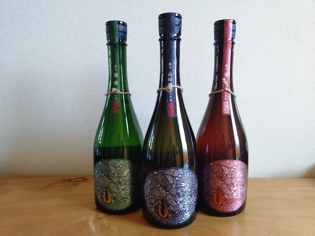 【産土】【個性を体感！】酒米違い飲み比べセット（山田錦・香子・穂増）