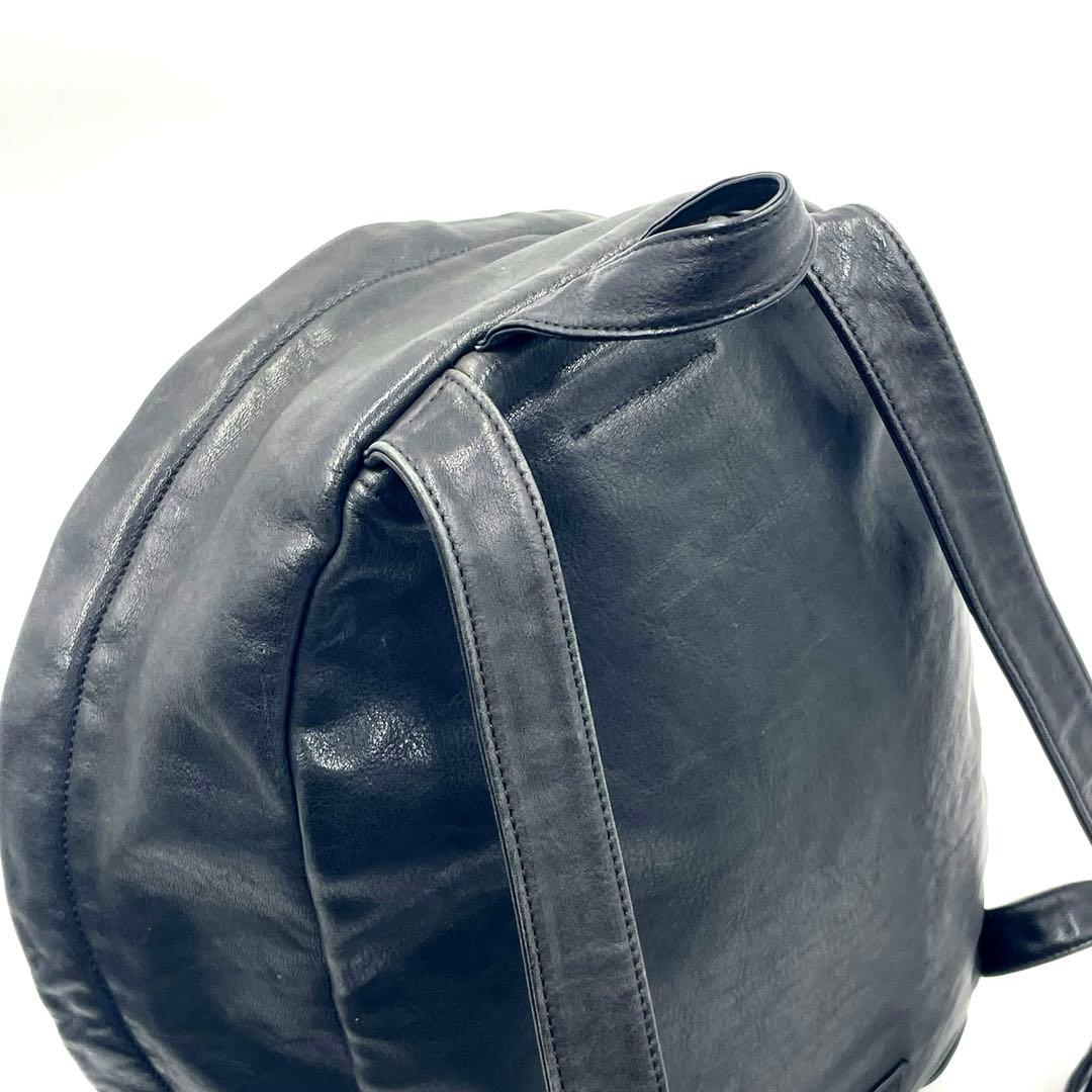 【極上・美品】サンローラン バッグパック ブラック 本革375320 メンズ